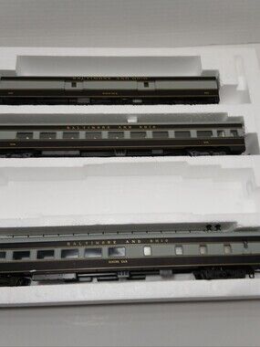 Rivarossi 6960 A Set 1930’s Baltimore & Ohio MISSING 1 CAR